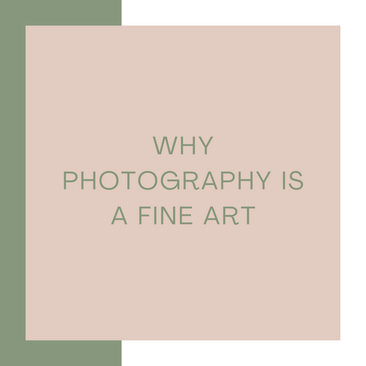 Why Photography is a Fine Art