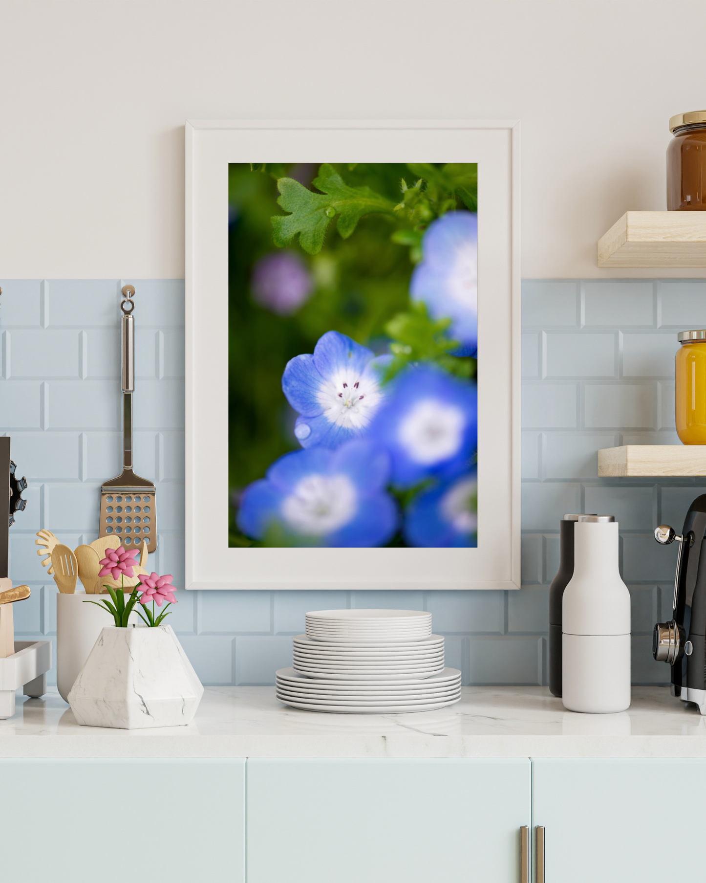 Periwinkle Petals - Fine Art Photography - Art for your home or Office