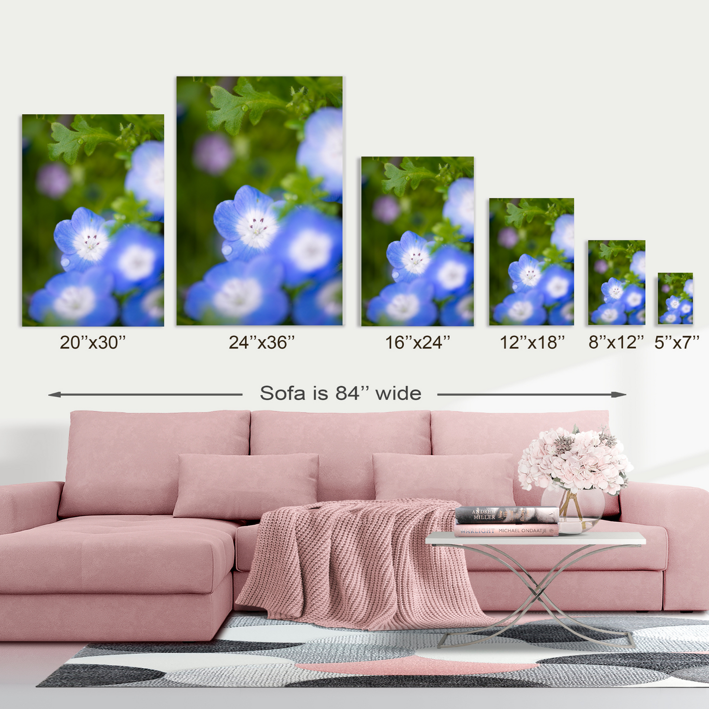 Periwinkle Petals - Fine Art Photography - Art for your home or Office