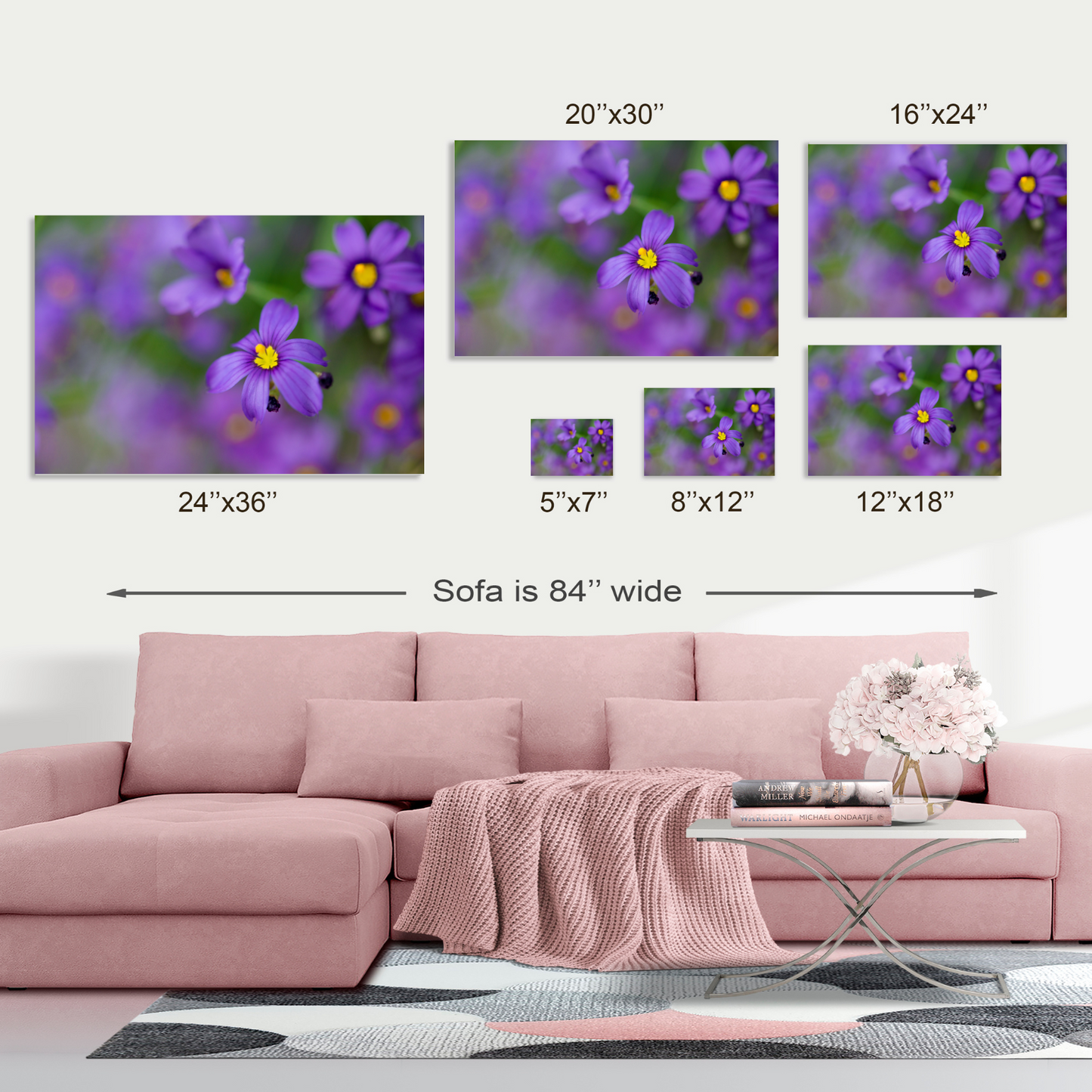 Pops of Purple - Fine Art Photography - Art for your home or Office